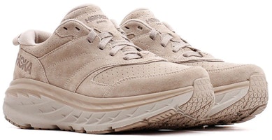 HOKA ONE ONE Bondi L 低幫 跑步鞋 男女同款 灰褐色 Lookbook HOKA ONE ONE Bondi L 低幫 跑步鞋 男女同款 灰褐色