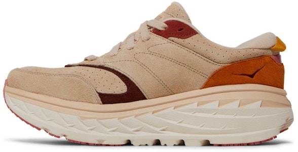 HOKA Bondi L Suede 'Shifting Sand' Kasut Lelaki 1124631-SSDM Lookbook HOKA Bondi L Suede 'Shifting Sand' Kasut Lelaki 1124631-SSDM