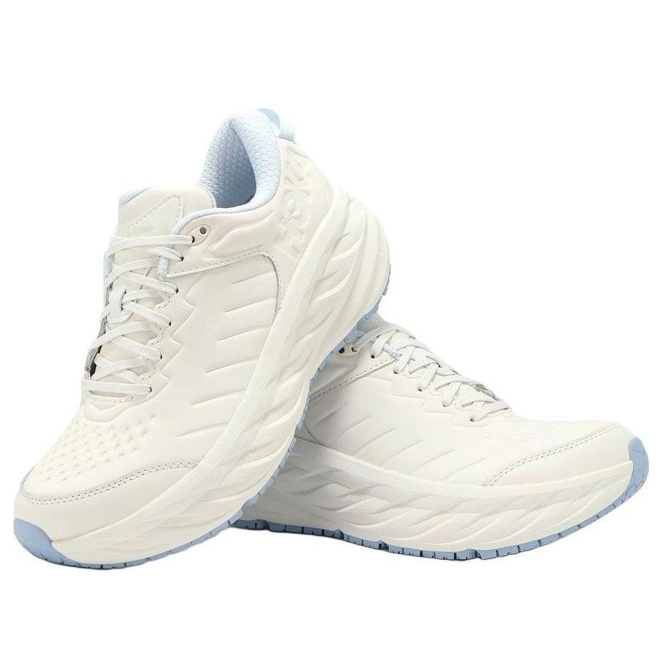 Shop HOKA Bondi SR ''Alabaster Overcast'' Kasut Lari Lelaki & Wanita. 1110520-ATRV