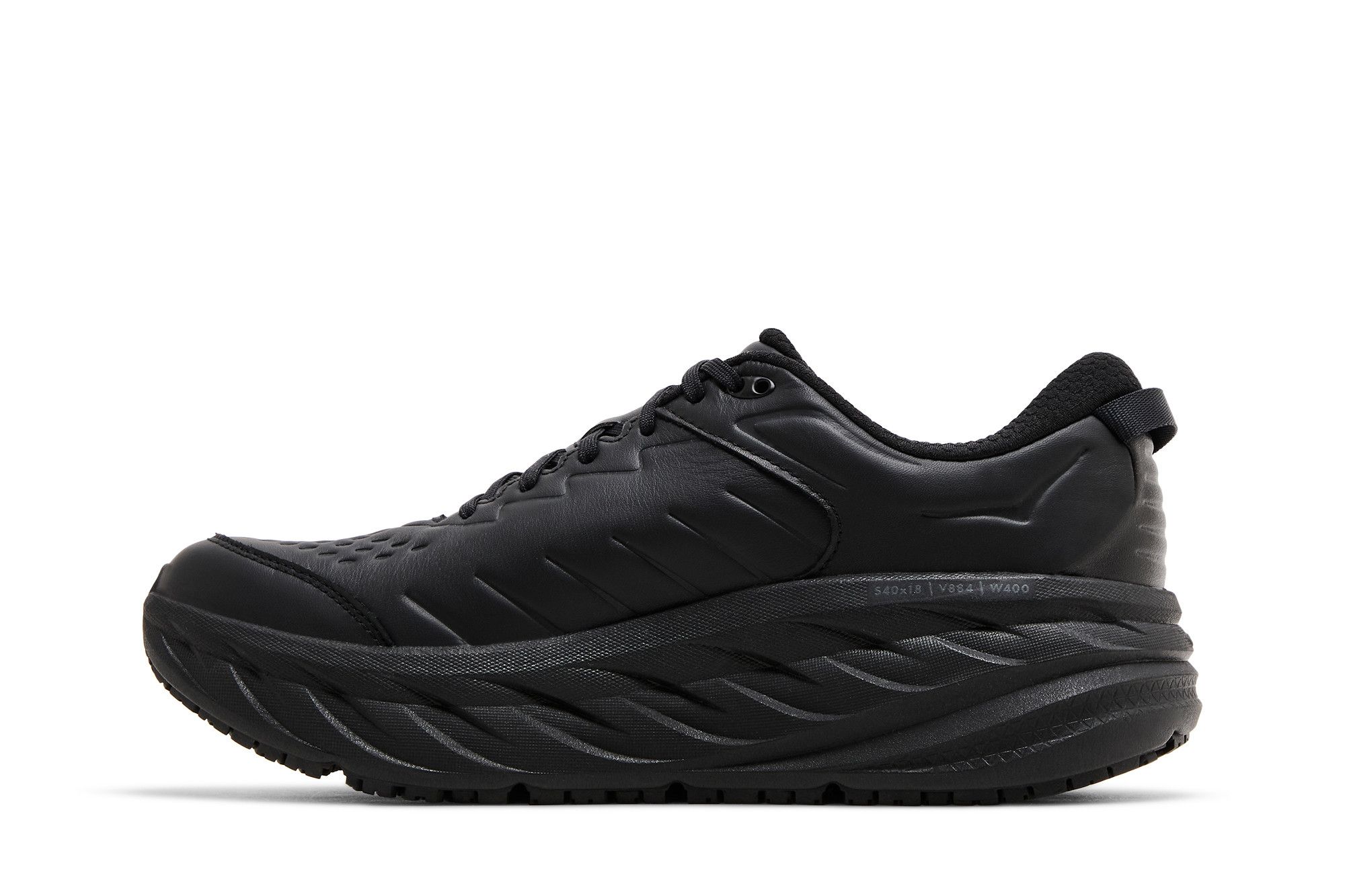 Shop HOKA ONE ONE Bondi SR 戶外 低幫 跑步鞋 男款 黑
