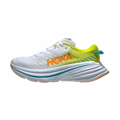 HOKA Bondi X 'White Evening Primrose'