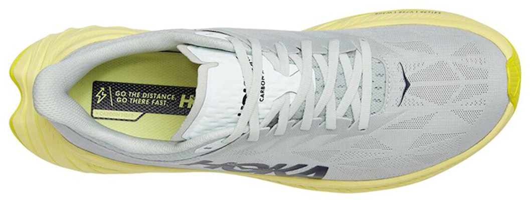 HOKA Carbon X 2 '蓝花发光绿' 1113526-BFLG Lookbook HOKA Carbon X 2 '蓝花发光绿' 1113526-BFLG