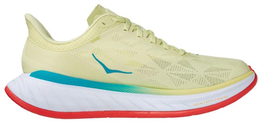 HOKA Carbon X 2 '萤绿热珊瑚' 女款跑鞋 1113526-LGHC Order HOKA Carbon X 2 '萤绿热珊瑚' 女款跑鞋 1113526-LGHC