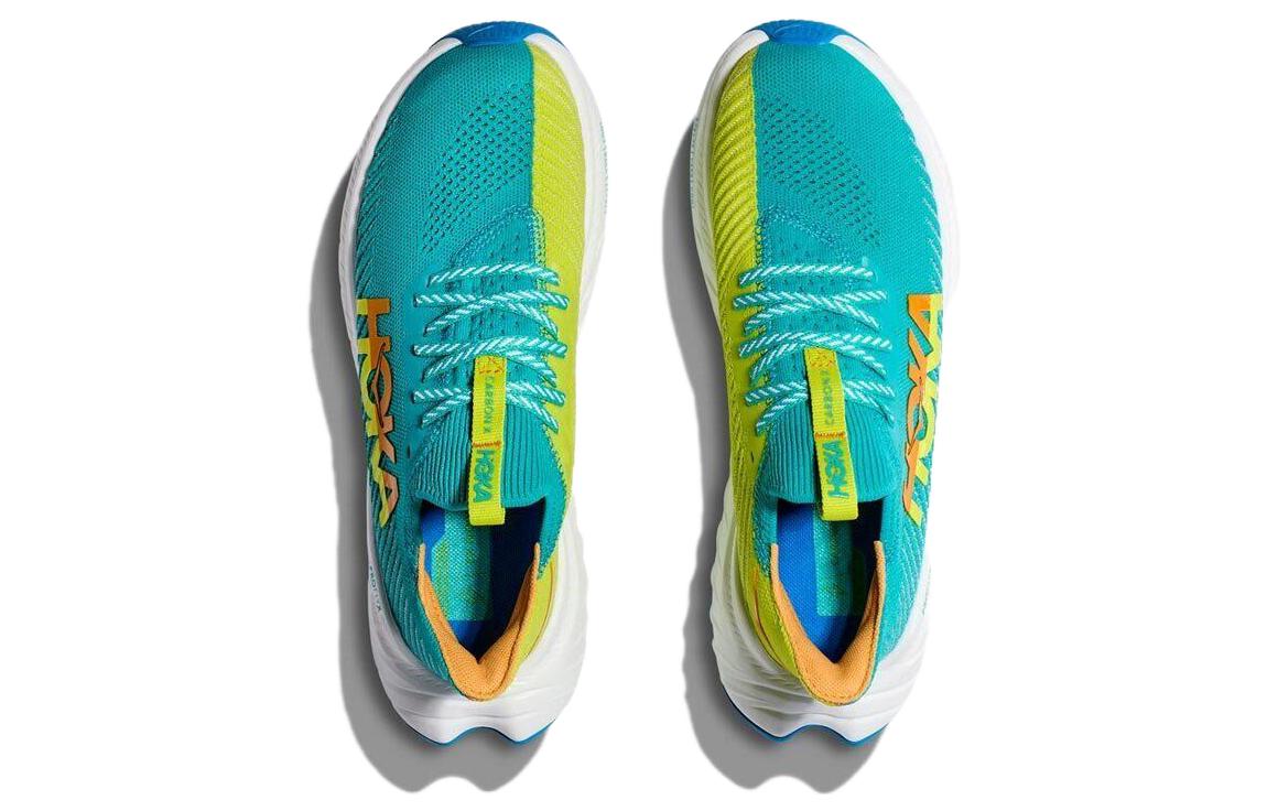 Lookbook HOKA Carbon X 3 'Ceramic Evening Primrose' Sepatu Lari 1123192-CEPR