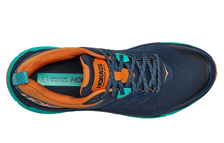 Lookbook HOKA ONE ONE Challenger ATR 6 專業 低幫 跑步鞋 男款 綠橙色