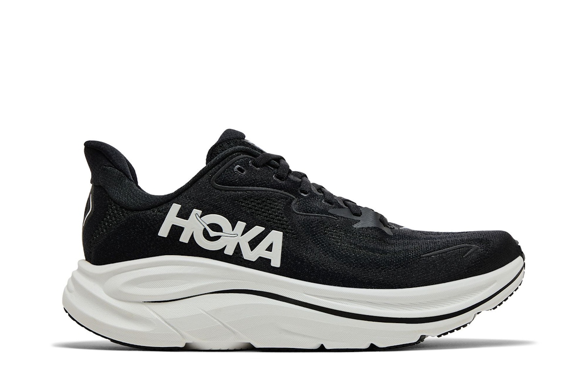 HOKA Clifton 10 'Black White'