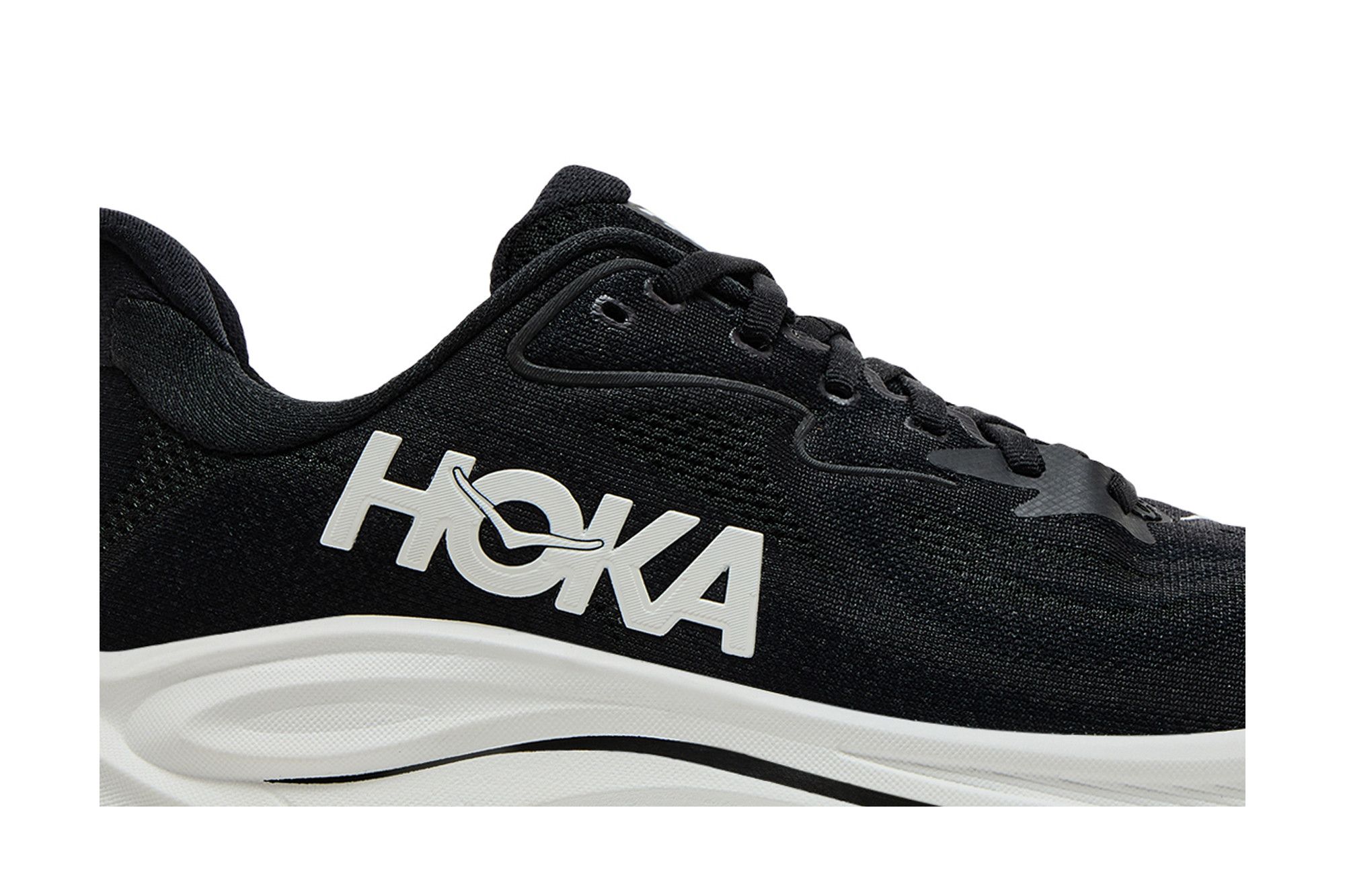 Lookbook Hoka One One Clifton 10 黑白配色運動鞋 1162030-BWHT