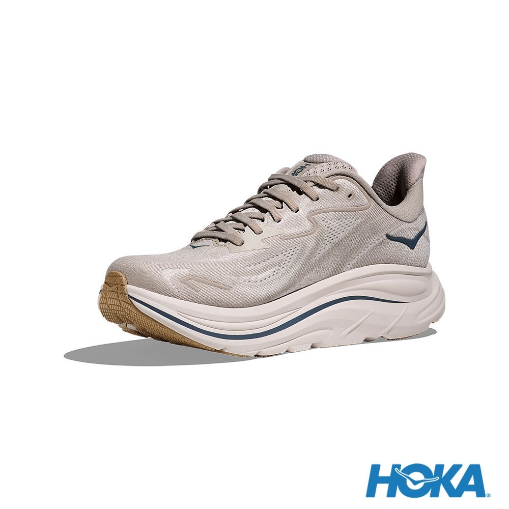 Purchase HOKA Clifton 10 跑鞋 米灰/石灰 HO1162030PTYG