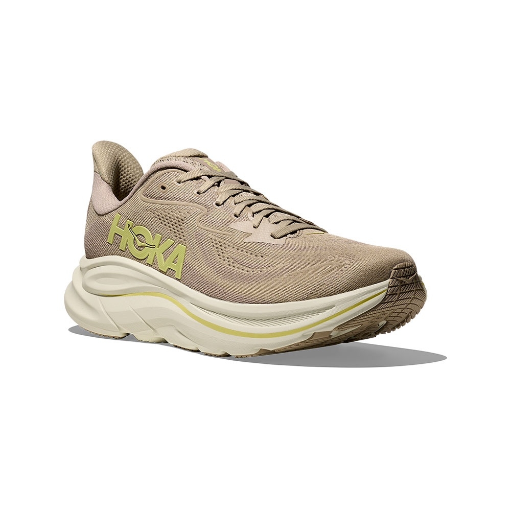 Order HOKA Clifton 10 Kasut Lari Linen/Rock Gray HO1162030RNN