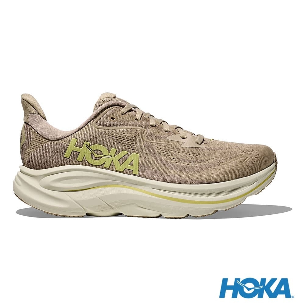 Lookbook HOKA Clifton 10 Kasut Lari Linen/Rock Gray HO1162030RNN