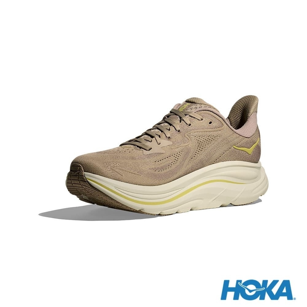 Purchase HOKA Clifton 10 Kasut Lari Linen/Rock Gray HO1162030RNN