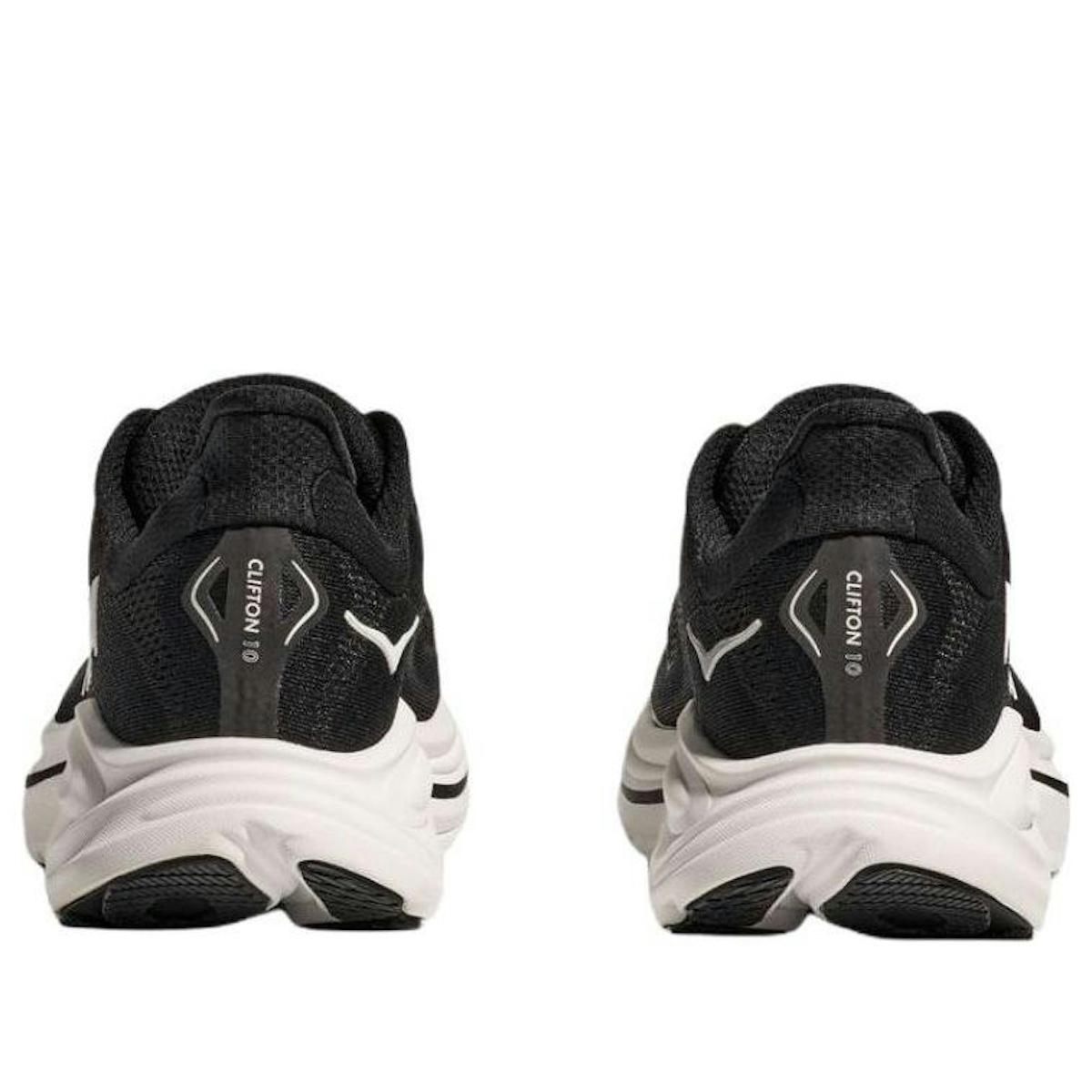 HOKA Clifton 10 Wide 'Black White'