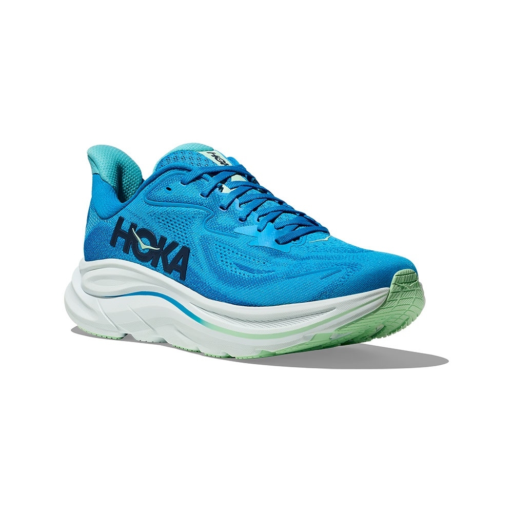 Order HOKA Clifton 10 Wide Sepatu Lari Jalan Pria Biru/Biru HO1162032HSK