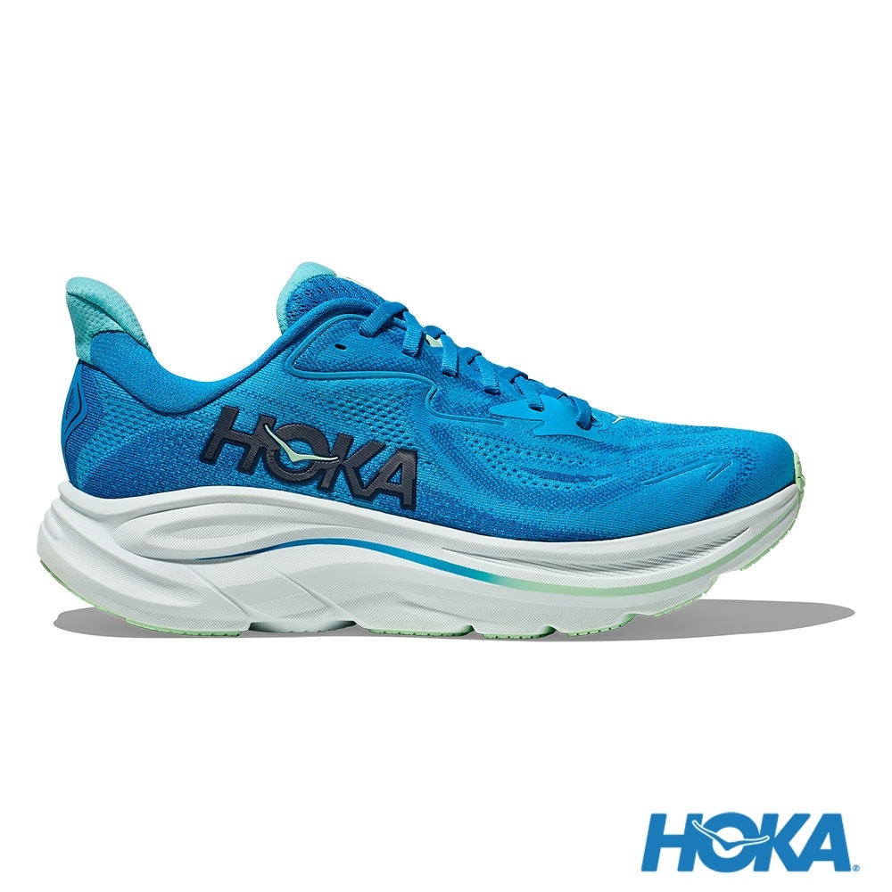 Lookbook HOKA Clifton 10 Wide Sepatu Lari Jalan Pria Biru/Biru HO1162032HSK