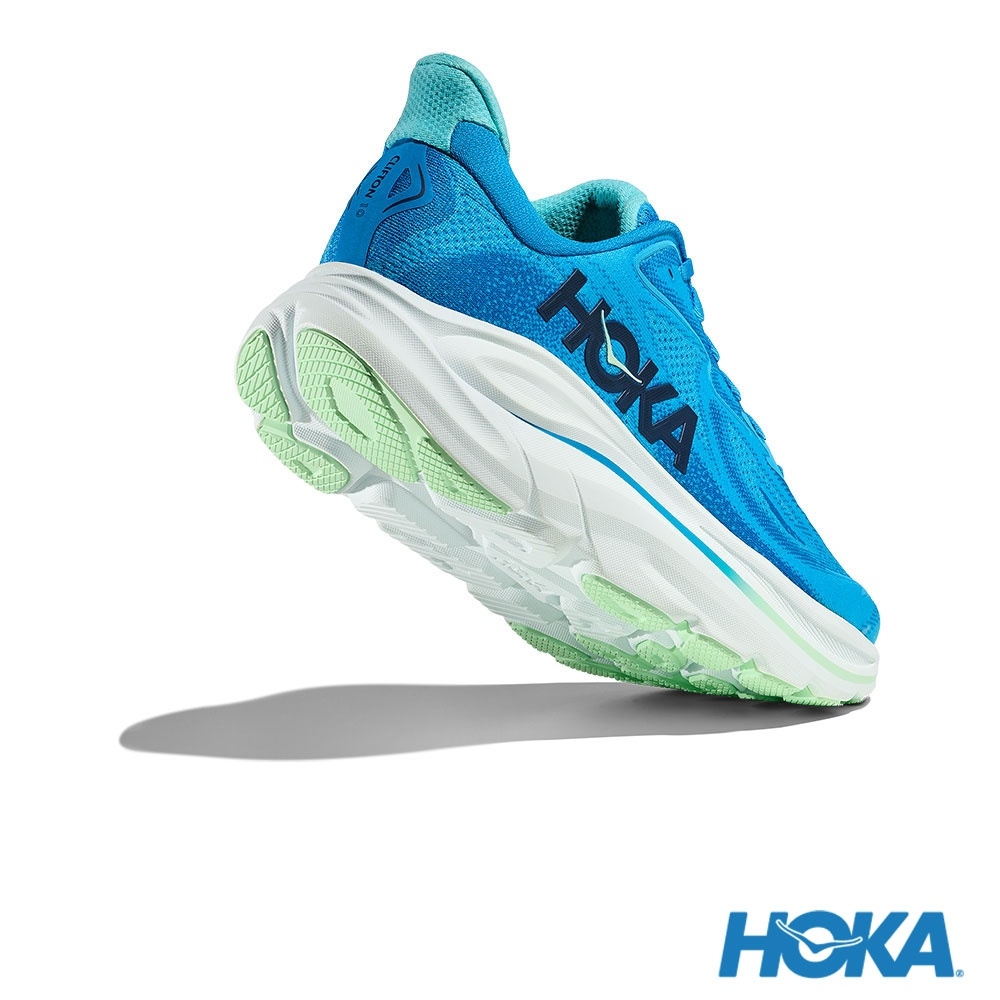 Details for HOKA Clifton 10 Wide Sepatu Lari Jalan Pria Biru/Biru HO1162032HSK