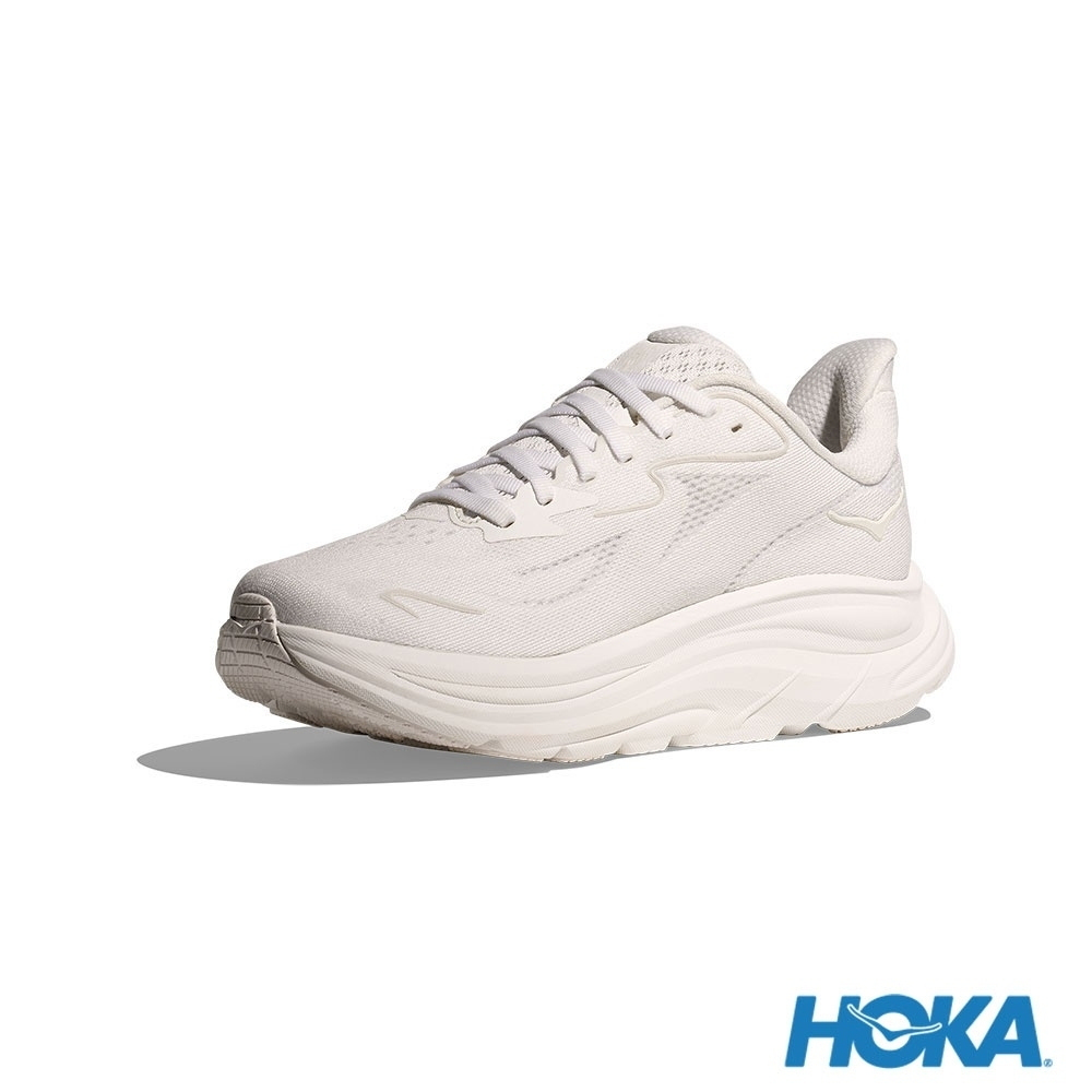 Purchase HOKA 寬版 Clifton 10 跑鞋 白色/白色 HO1162032WWH