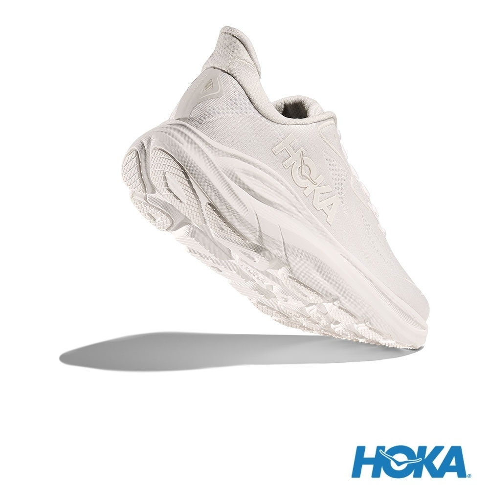 Details for HOKA 寬版 Clifton 10 跑鞋 白色/白色 HO1162032WWH