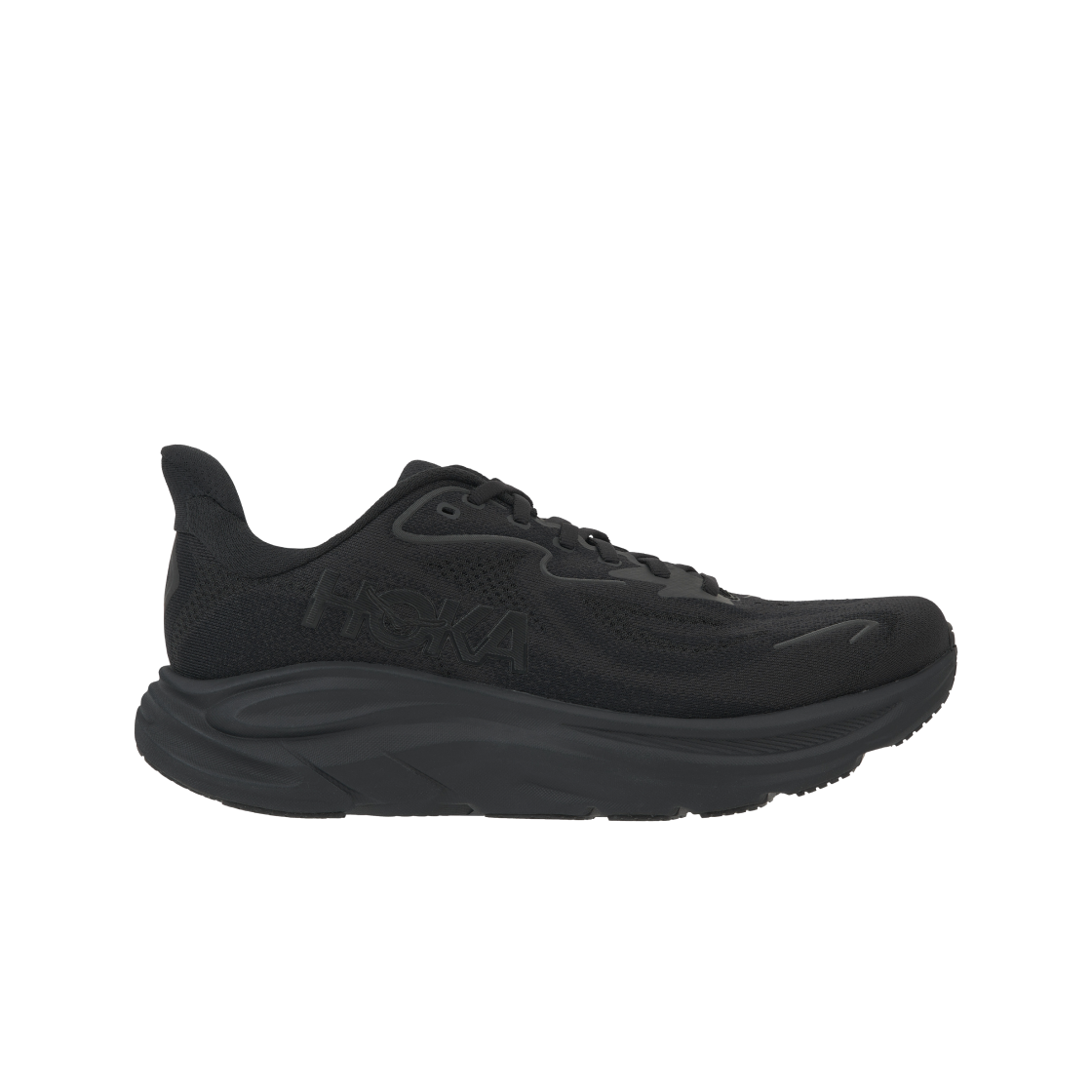 HOKA Clifton 10 Wide 'Triple Black' 1162032-BBLC
