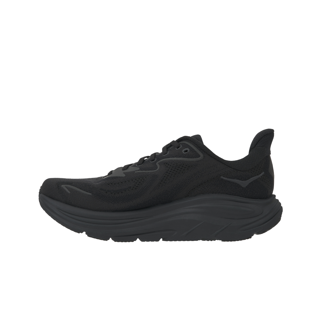 Shop HOKA Clifton 10 寬楦 '全黑' 1162032-BBLC