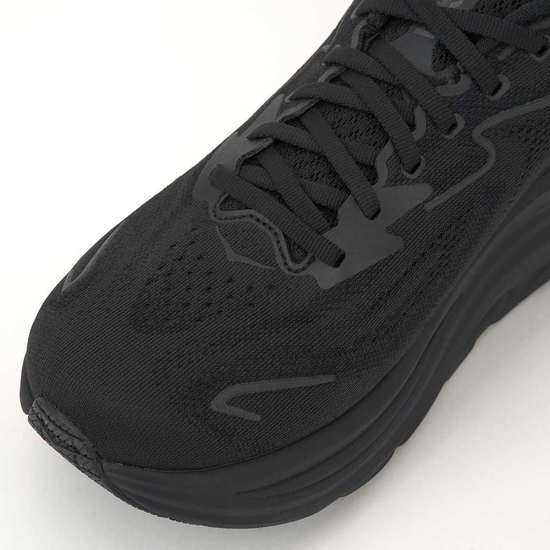 Cheap HOKA Clifton 10 寬楦 '全黑' 1162032-BBLC