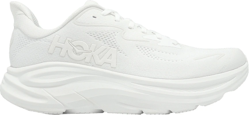 HOKA Clifton 10 Wide ''Triple White'' Lelaki/Perempuan Kasut Larian Putih 1162032-WWH Buy HOKA Clifton 10 Wide ''Triple White'' Lelaki/Perempuan Kasut Larian Putih 1162032-WWH