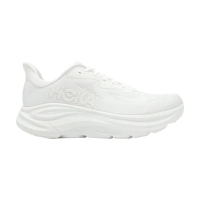HOKA Clifton 10 Wide 'Triple White'