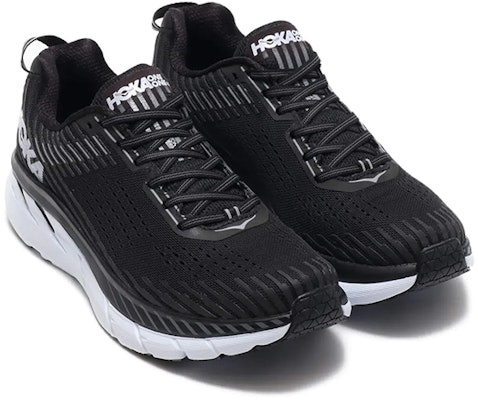 HOKA Clifton 5 'Black White' 1093755-BWHT Lookbook HOKA Clifton 5 'Black White' 1093755-BWHT