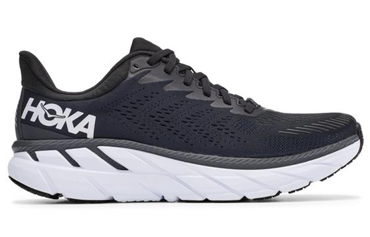 Order HOKA ONE ONE Clifton 7 低筒 跑步鞋 男款 黑白