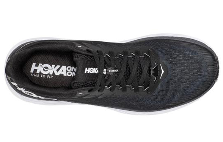 Lookbook HOKA ONE ONE Clifton 7 低筒 跑步鞋 男款 黑白