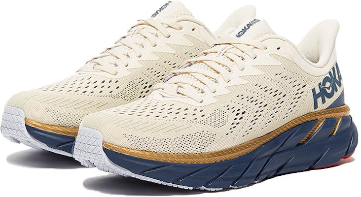 HOKA Clifton 7 'Tofu Vintage Indigo' Sepatu Lari 1110508-TVID Lookbook HOKA Clifton 7 'Tofu Vintage Indigo' Sepatu Lari 1110508-TVID