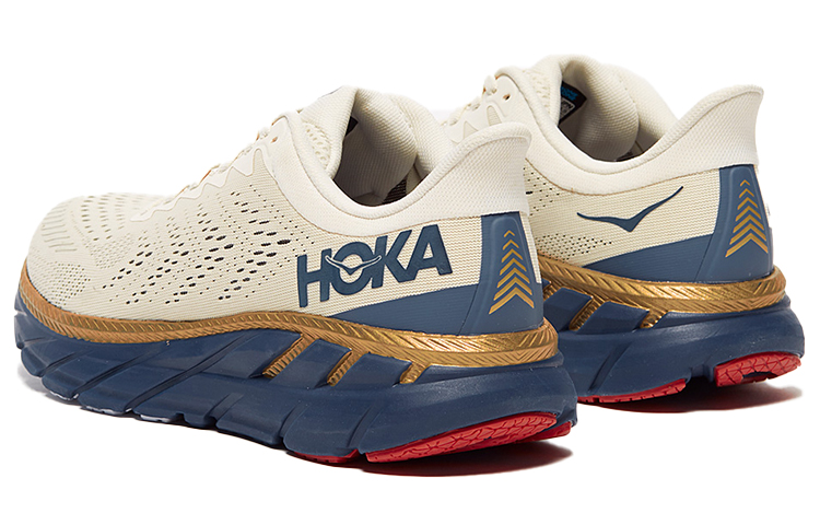 Shop HOKA Clifton 7 ''Tofu Vintage Indigo'' Scarpe Running 1110508-TVID
