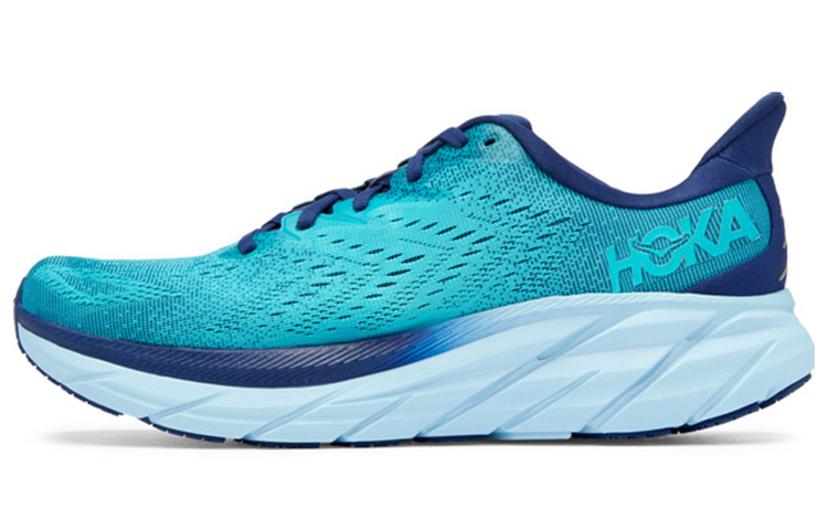 Buy HOKA Clifton 8 2E Wide 'Bellwether Blue' Sneaker Pria 1121374-BBSB