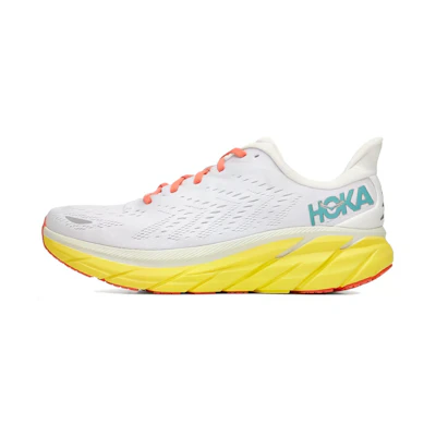 HOKA Clifton 8 2E Wide 'Blanc De Blanc Illuminating'