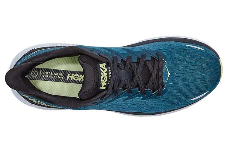 Lookbook HOKA Clifton 8 2E Wide 'Biru Coral Kupu-kupu' 1121374-BCBT