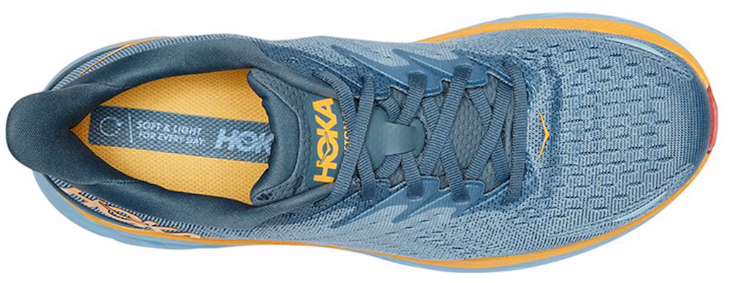 HOKA Clifton 8 2E Wide 'Goblin Blue Mountain Spring' 1121374-GBMS Shop HOKA Clifton 8 2E Wide 'Goblin Blue Mountain Spring' 1121374-GBMS