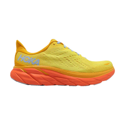 HOKA Clifton 8 2E Wide 'Radiant Yellow Maize'