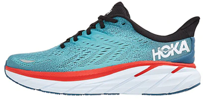 HOKA Clifton 8 2E Wide 'Real Teal Aquarelle' 1121374-RTAR HOKA Clifton 8 2E Wide 'Real Teal Aquarelle' 1121374-RTAR