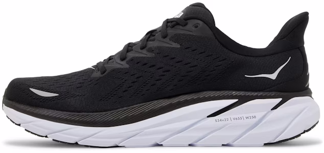 HOKA Clifton 8 'Hitam Putih' 1119393-BWHT Lookbook HOKA Clifton 8 'Hitam Putih' 1119393-BWHT