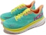 HOKA Clifton 9 2E Wide 'Ceramic Evening Primrose' Lelaki Kasut Sukan. 1132210-CEPR