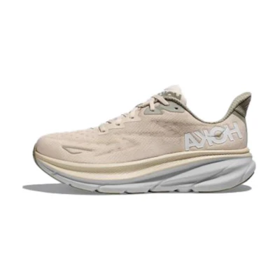 HOKA Clifton 9 2E Wide 'Oat Milk'