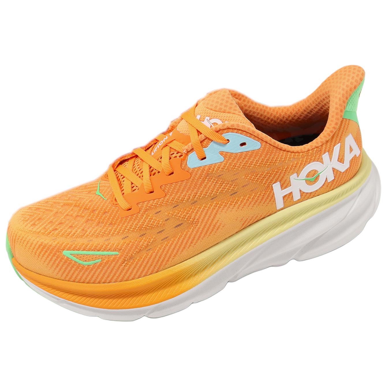 HOKA Clifton 9 2E Wide 'Solar Flare Sherbet' 1132210-SRSH