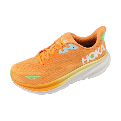 HOKA Clifton 9 2E Wide 'Solar Flare Sherbet'