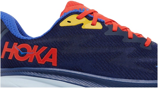 HOKA ONE ONE 藍紅色減震防滑耐磨 低幫 跑步鞋 Order HOKA ONE ONE 藍紅色減震防滑耐磨 低幫 跑步鞋