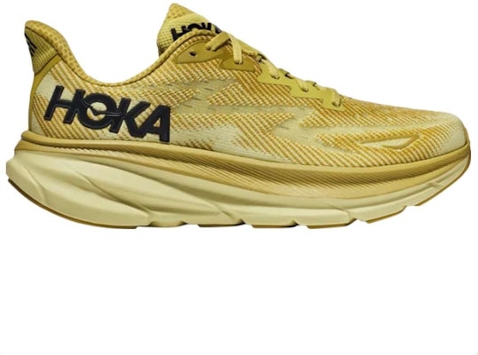 HOKA Clifton 9 'Golden Lichen' Sepatu Lari Emas Lichen 1127895-GLCR Details for HOKA Clifton 9 'Golden Lichen' Sepatu Lari Emas Lichen 1127895-GLCR