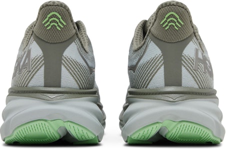 HOKA Clifton 9 'Olive Haze Mercury' Lelaki Kasut Larian 1127895-OHMR Details for HOKA Clifton 9 'Olive Haze Mercury' Lelaki Kasut Larian 1127895-OHMR