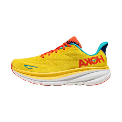HOKA Clifton 9 'Passion Fruit Maize'