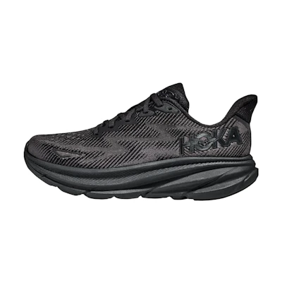 HOKA Clifton 9 Wide 'Triple Black'