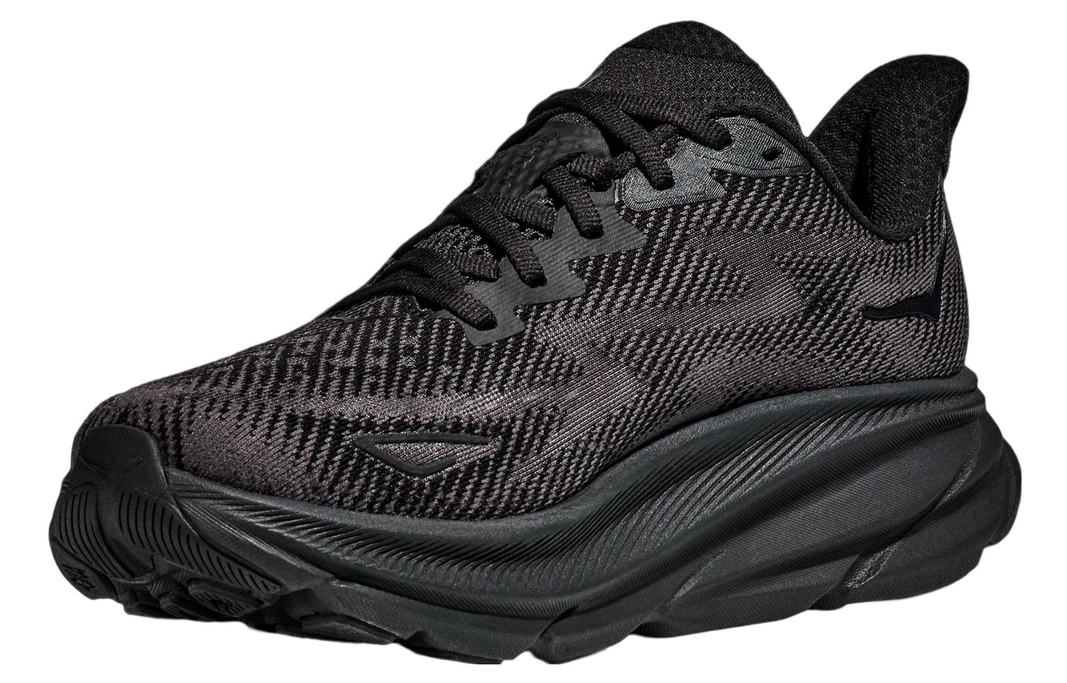Lookbook HOKA Clifton 9 Wide ''Triple Black'' Scarpe da Corsa Nere Uomo 1132210-BBLC
