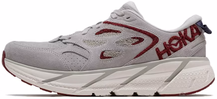 HOKA Clifton L Embroidery 'Lunar Rock Cabernet' 1126854-LRCB HOKA Clifton L Embroidery 'Lunar Rock Cabernet' 1126854-LRCB