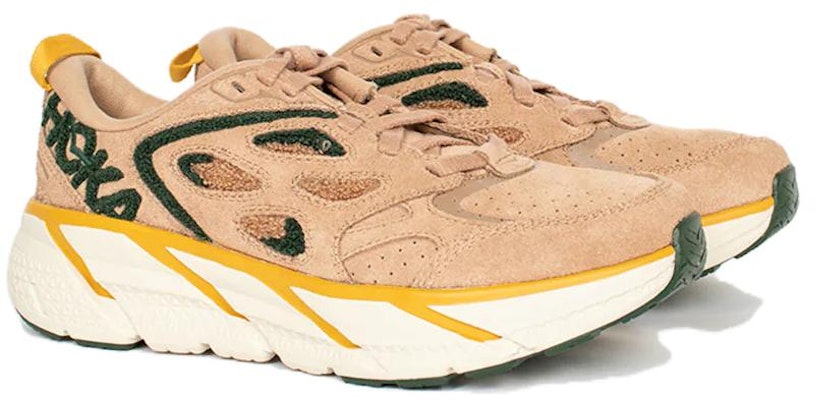 HOKA ONE ONE Clifton L 舒適 耐磨防滑 低筒 跑步鞋 男款 棕色 Lookbook HOKA ONE ONE Clifton L 舒適 耐磨防滑 低筒 跑步鞋 男款 棕色